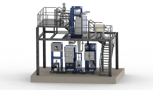 國(guó)外化纖試驗設備的新進(jìn)展——熔法紡絲試驗線